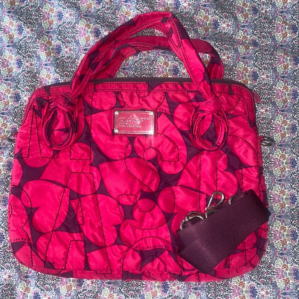 Marc Jacobs computer bag with strap